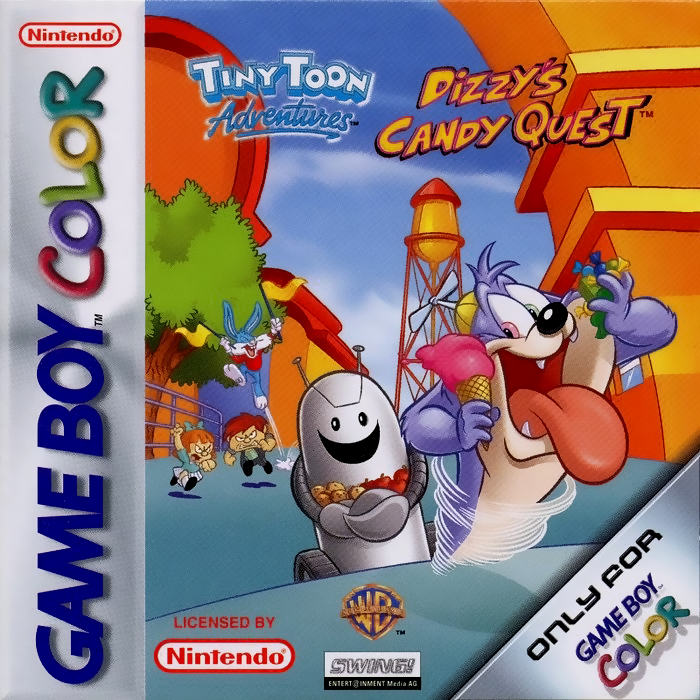 Tiny Toon Adventures - Dizzy's Candy Quest box art