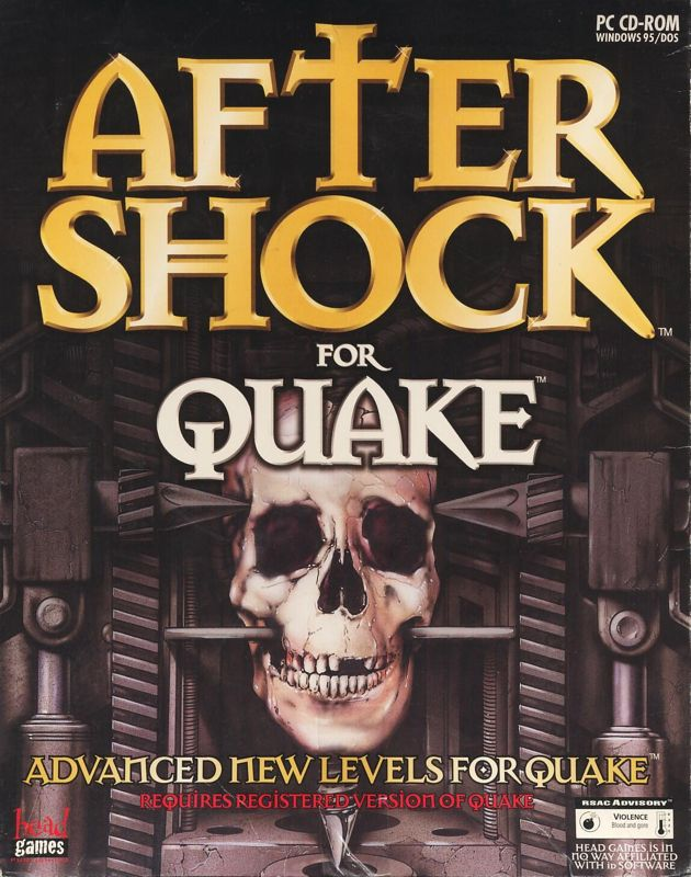 Aftershock for Quake box art