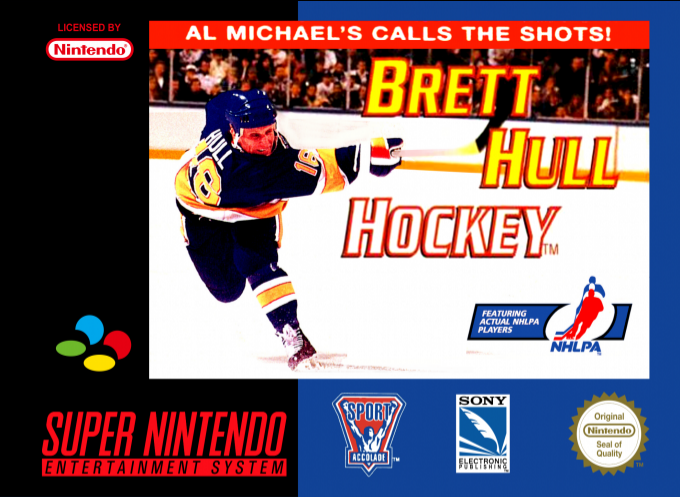 Brett Hull Hockey — box-2D (EU)