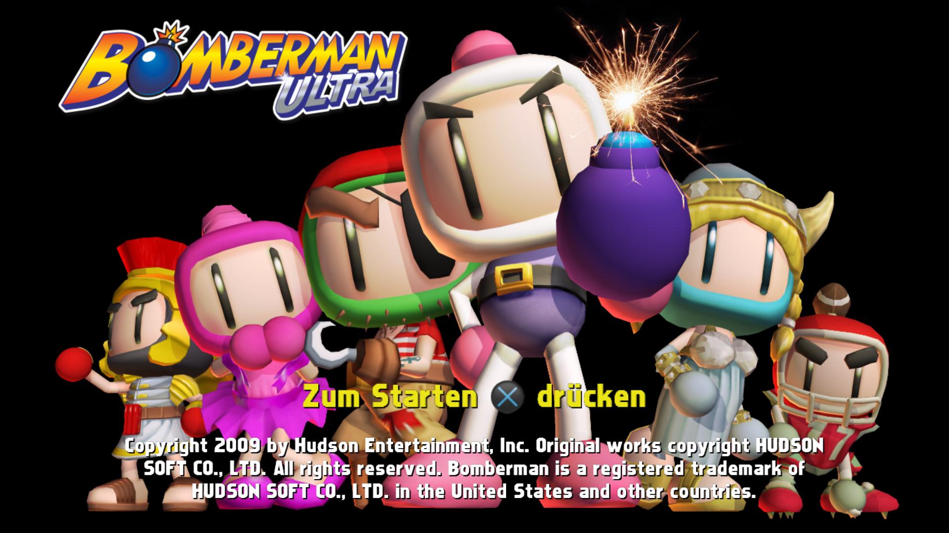 Bomberman Ultra — sstitle (DE)