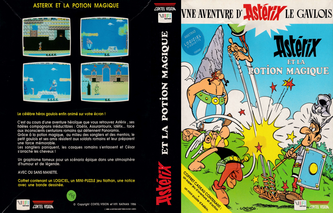 Asterix and the Magic Cauldron — box-texture (FR)