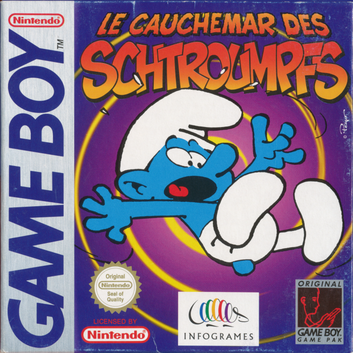 Smurfs Nightmare, The — box-2D (FR)