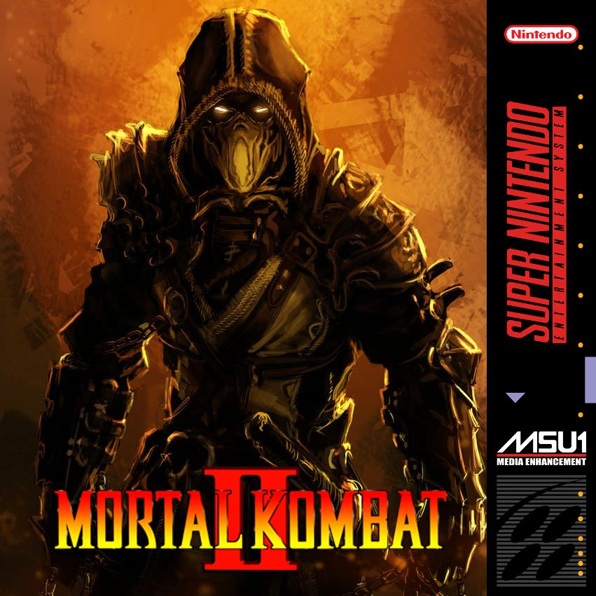 Mortal Kombat II box art