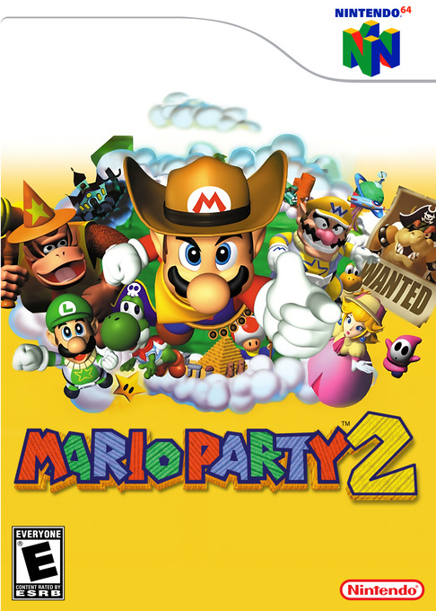 Mario Party 2 box art