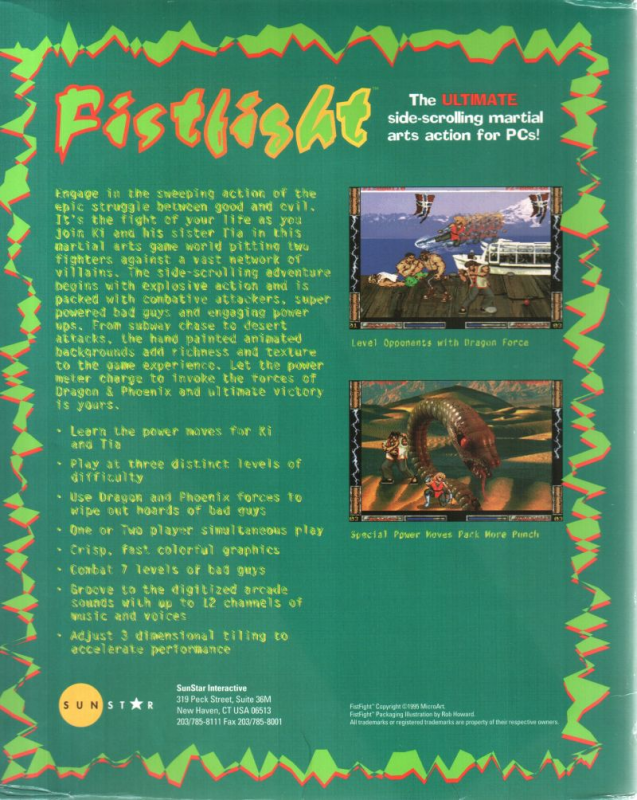 Fistfight — box-2D-back (US)
