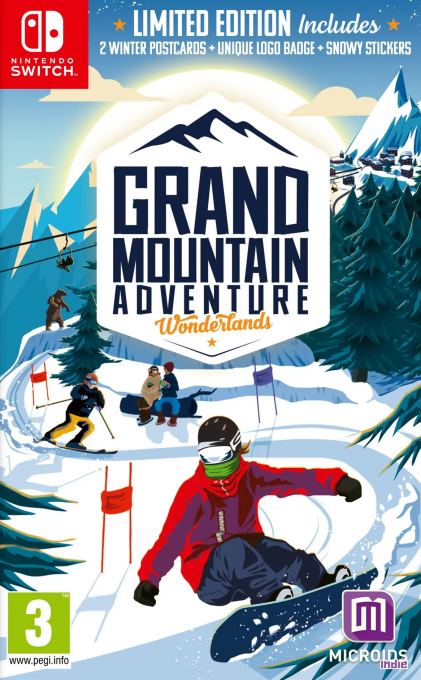 Grand Mountain Adventure - Wonderlands — box-2D (EU)