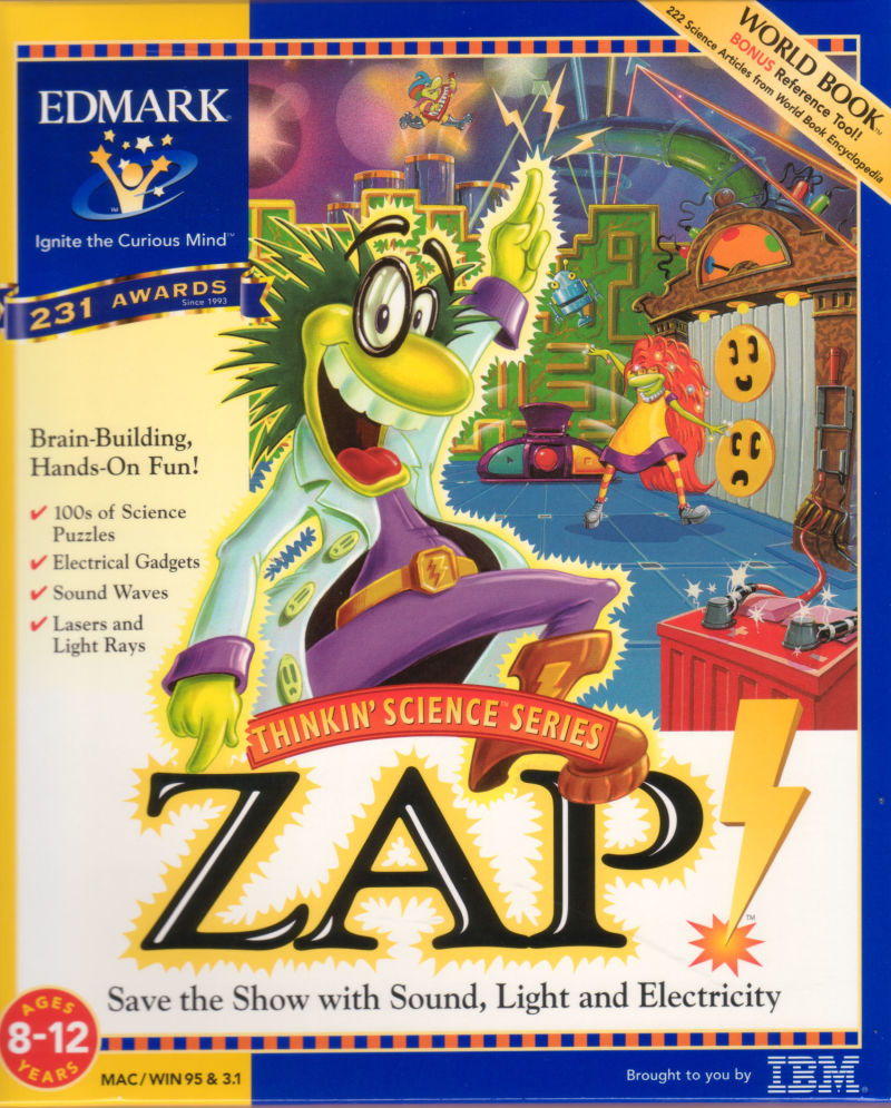 Zap! box art