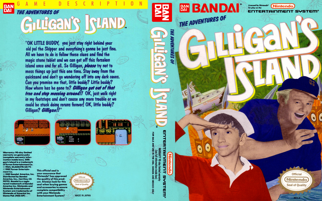 Adventures of Gilligan's Island, The — box-texture (US)