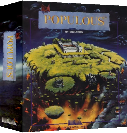 Populous — box-3D (EU)
