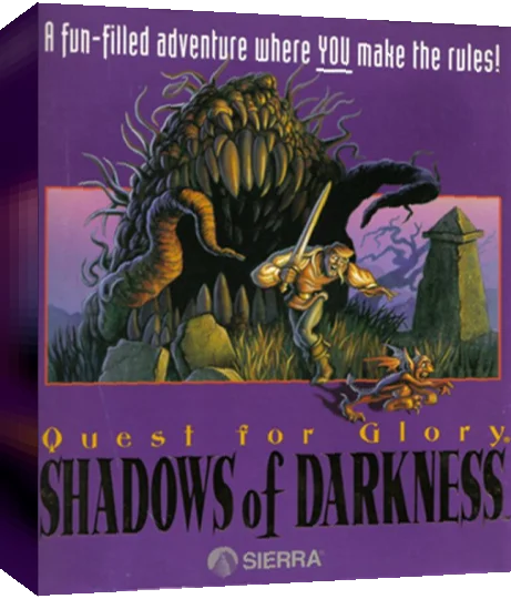 Quest For Glory IV: Shadows of Darkness — box-3D (WOR)