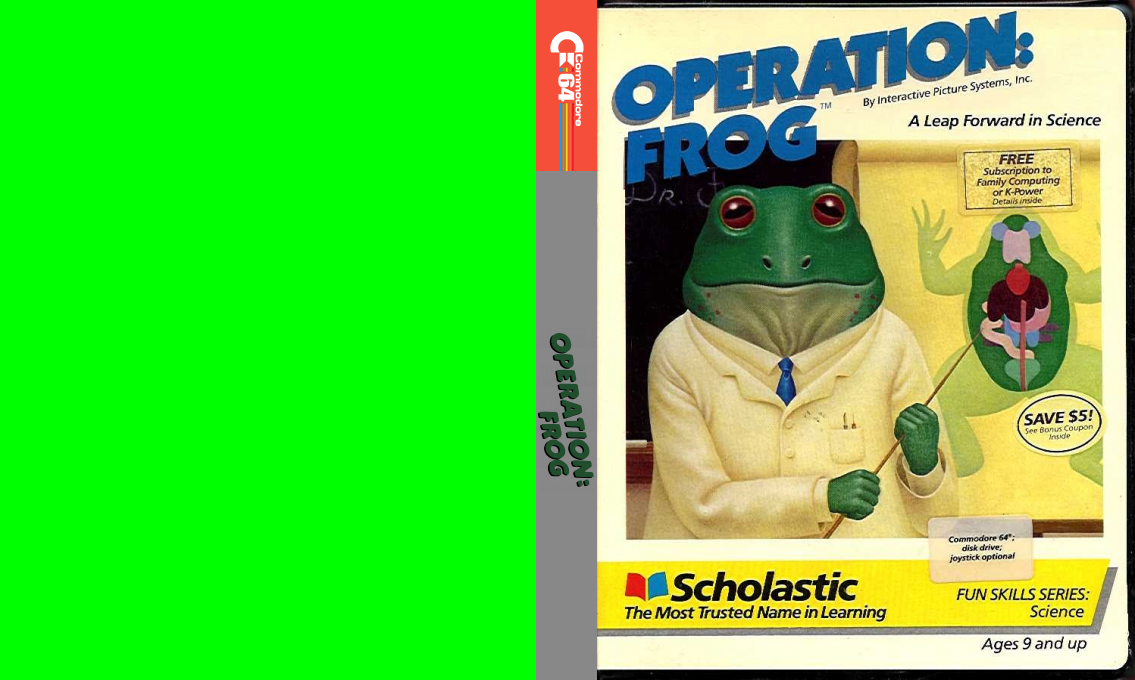 Operation : Frog — box-texture (US)