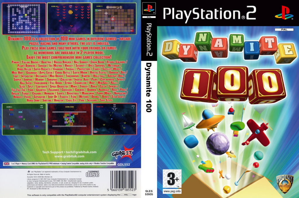 Dynamite 100 — box-texture (EU)