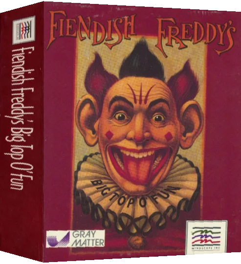 Fiendish Freddy's Big Top O' Fun — box-3D (EU)