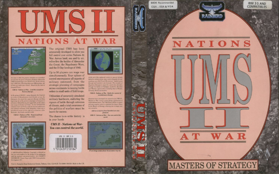 Ums 2 - Nations At War — box-texture (EU)