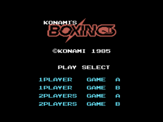 Konami's Boxing — sstitle (WOR)