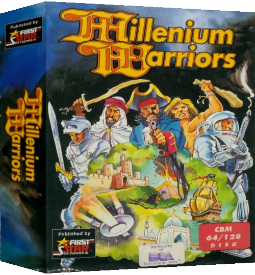 Millenium Warriors — box-3D (EU)