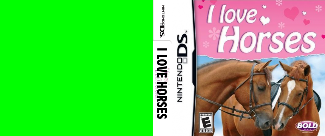 I Love Horses — box-texture (US)