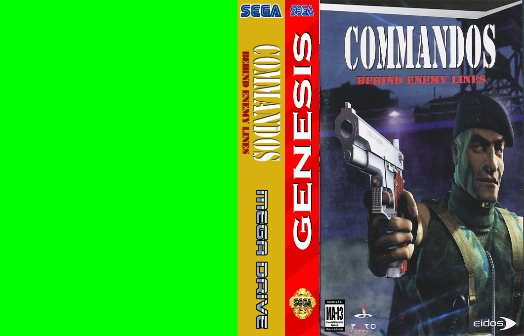 Commandos — box-texture (US)