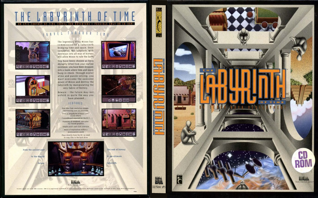 Labyrinth of Time, The — box-texture (US)