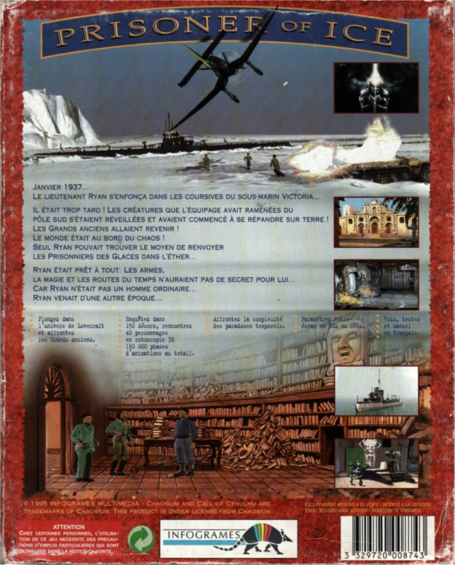 Call of Cthulhu - Prisoner of Ice — box-2D-back (FR)