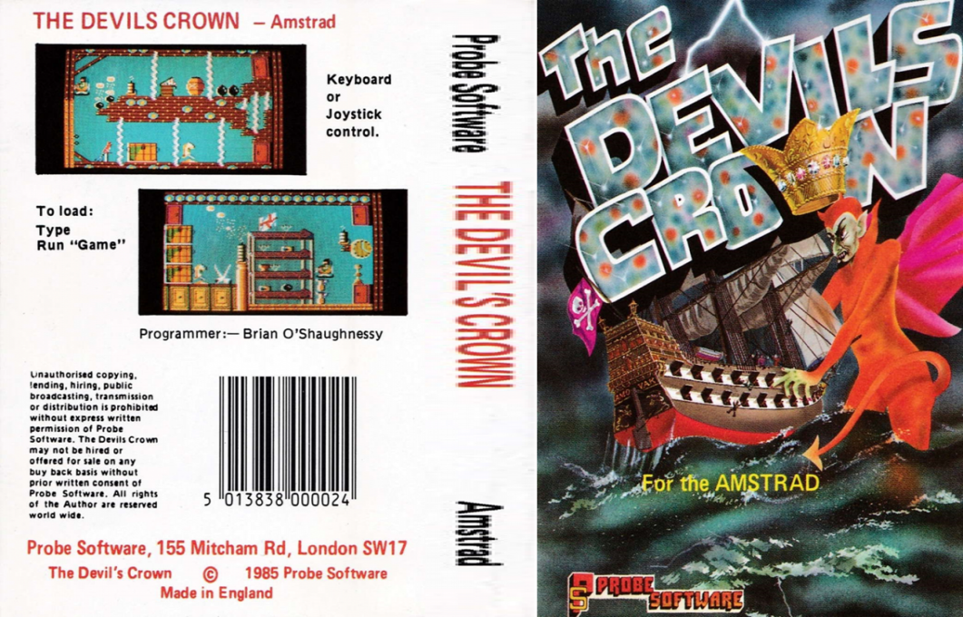 Devil's Crown, The — box-texture (EU)