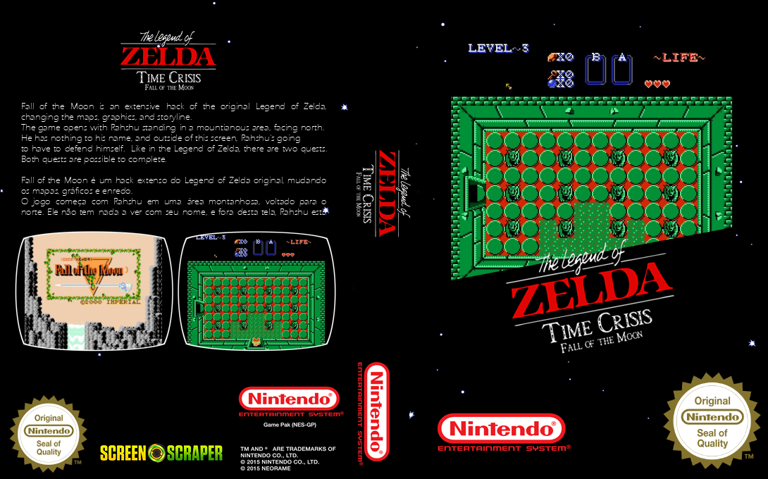 The Legend Of Zelda - Time Crisis : Fall Of The Moon — box-texture (SS)