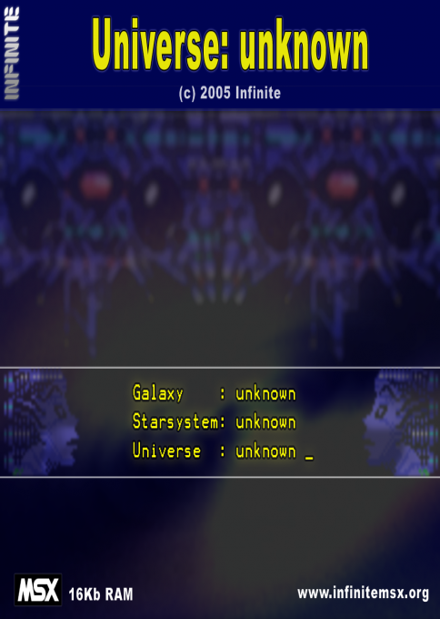 Universe : Unknown box art