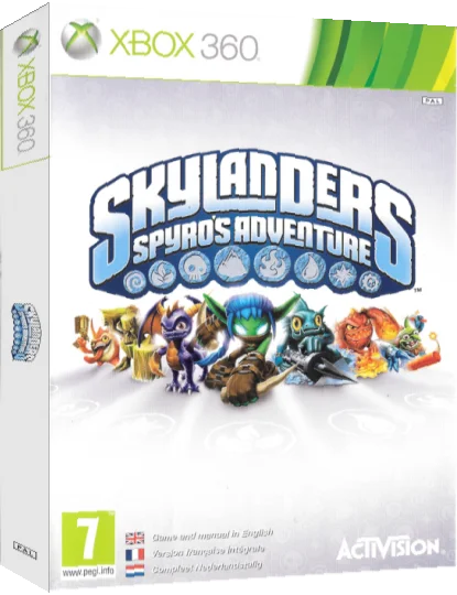 Skylanders - Spyro's Adventure — box-3D (EU)