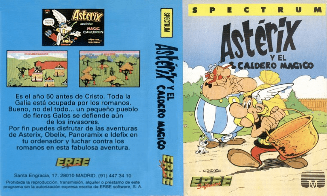 Asterix And The Magic Cauldron — box-texture (SP)