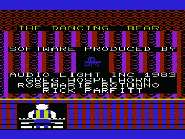 Dancing Bear, The — sstitle (WOR)
