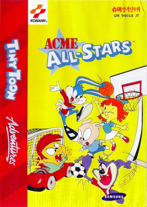 Tiny Toon Adventures - Acme All-stars — box-2D (KR)