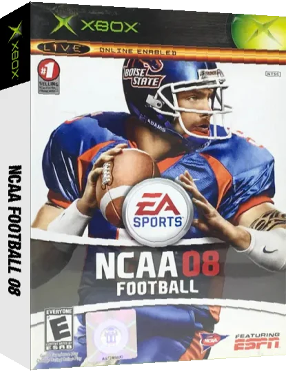 NCAA Football 08 — box-3D (US)