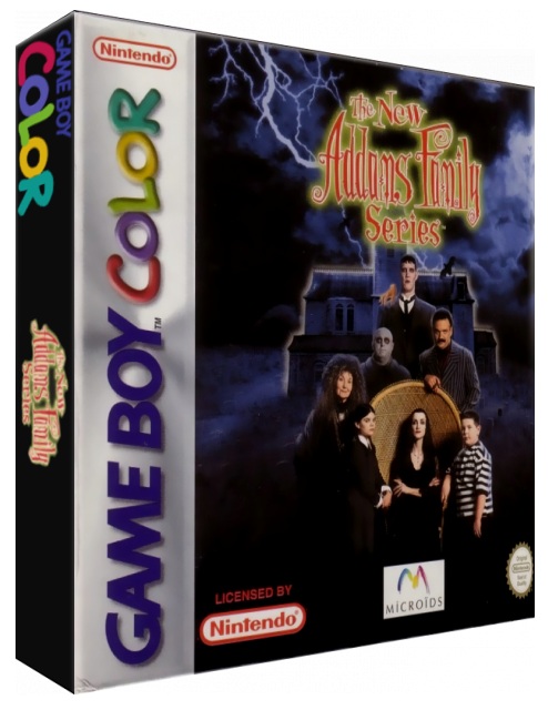 New Addams Family Series, The — box-3D (EU)