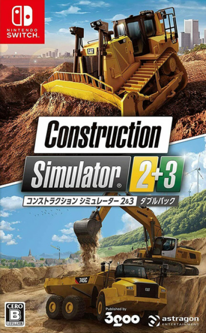 Construction Simulator 2+3 box art