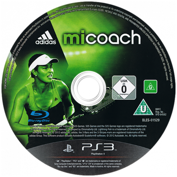 Adidas miCoach — support-2D (EU)