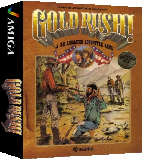 Gold Rush! — box-3D (US)