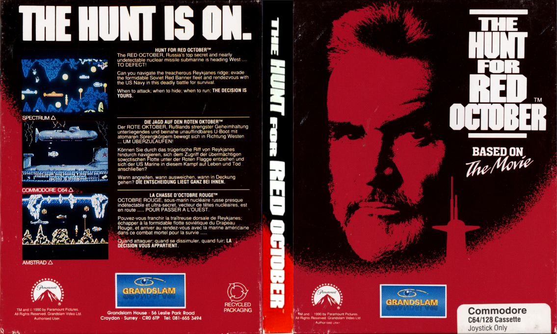Hunt for Red October, The — box-texture (EU)