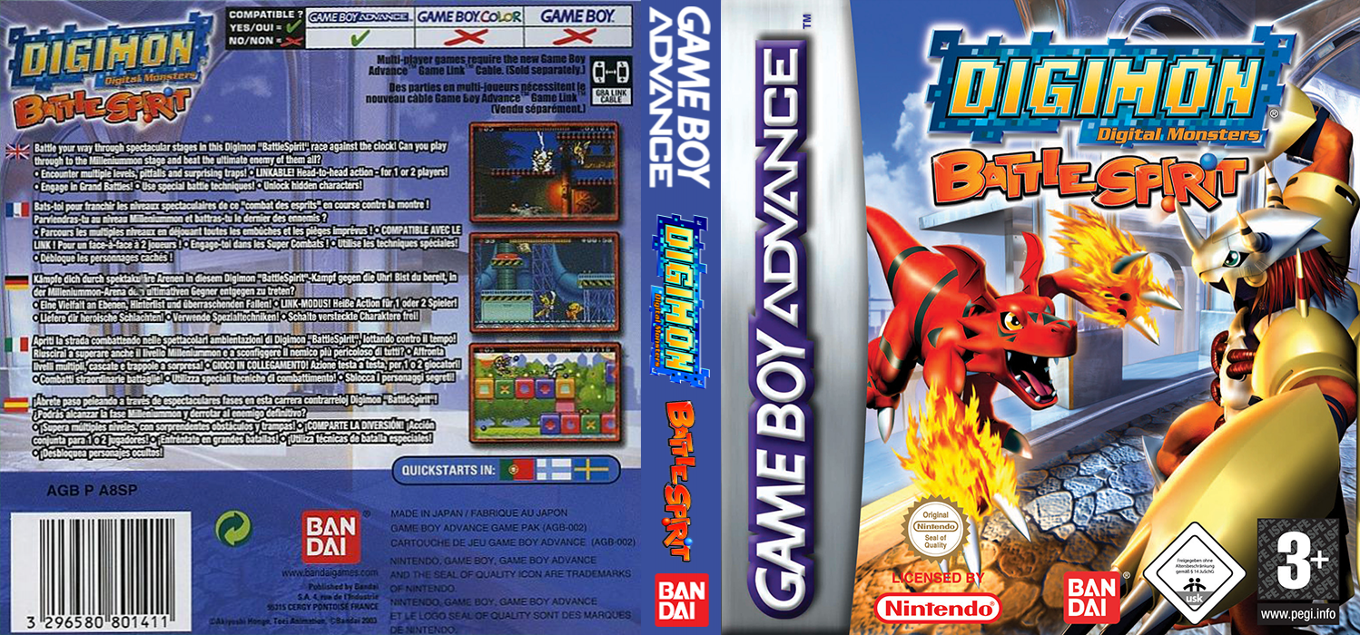 Digimon Battle Spirit — box-texture (EU)