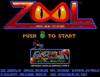 Zool - Ninja of the Nth Dimension — sstitle (WOR)