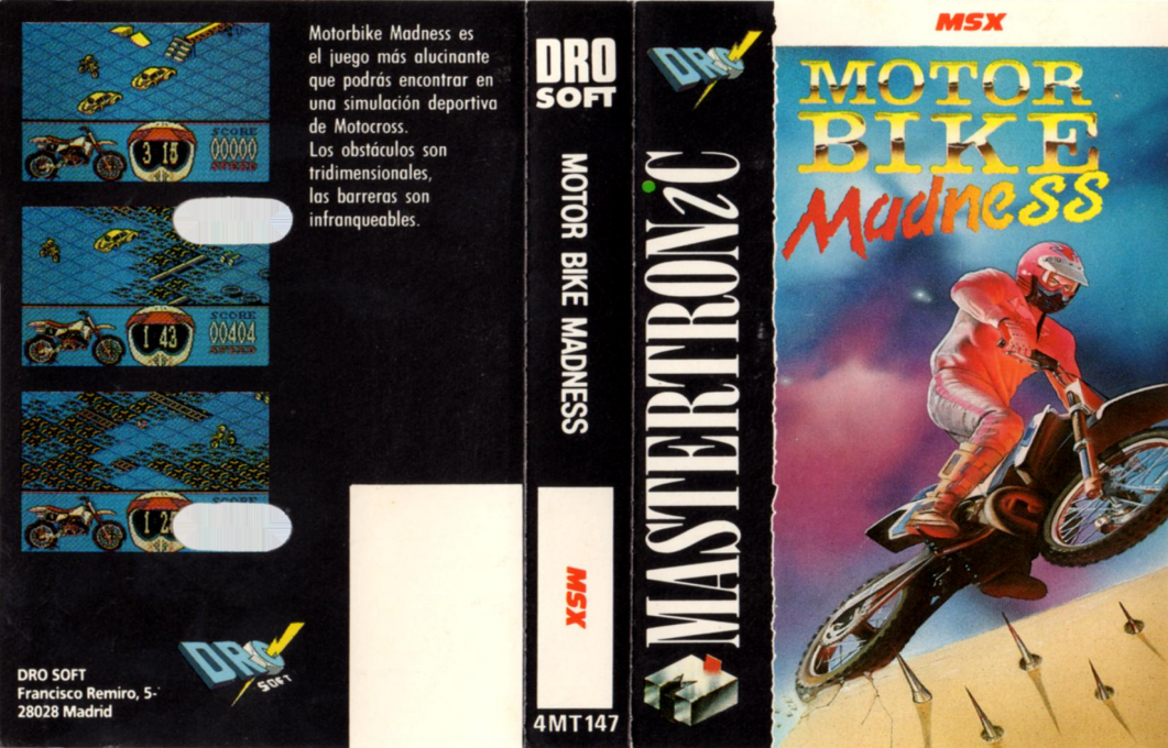 Motorbike Madness — box-texture (EU)