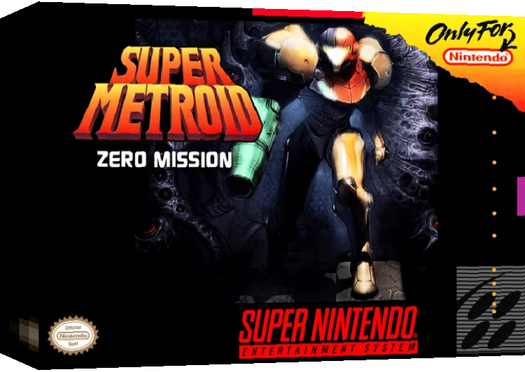 Super Metroid - Zero Mission — box-3D (US)