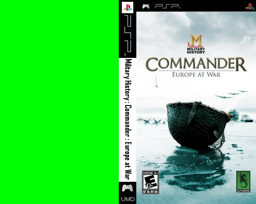 Military History - Commander - Europe At War — box-texture (US)