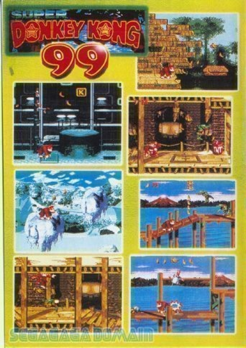 Super Donkey Kong 99 — box-2D-back (TW)