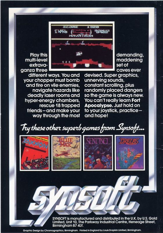 Fort Apocalypse — box-2D-back (EU)