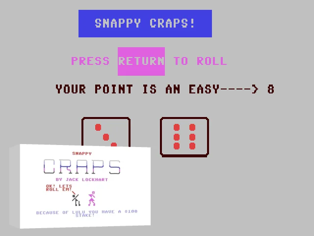 Snappy Craps — mixrbv2 (WOR)