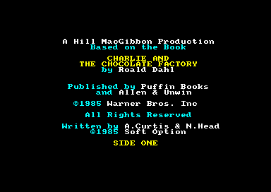 Charlie And The Chocolate Factory — sstitle (EU)