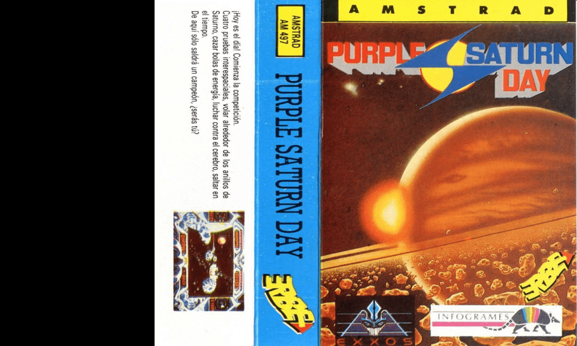 Purple Saturn Day — box-texture (SP)