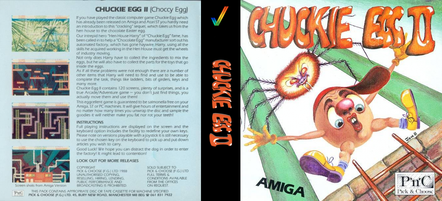 Chuckie Egg II — box-texture (CUS)