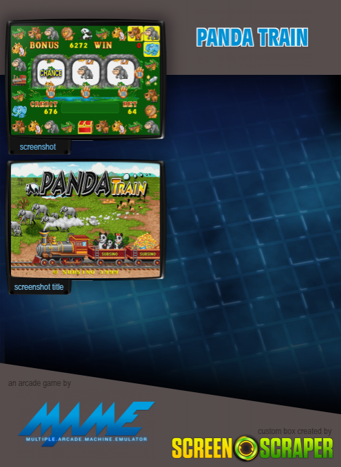 Panda Train — box-2D-back (SS)