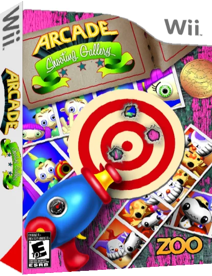 Arcade Shooting Gallery — box-3D (US)